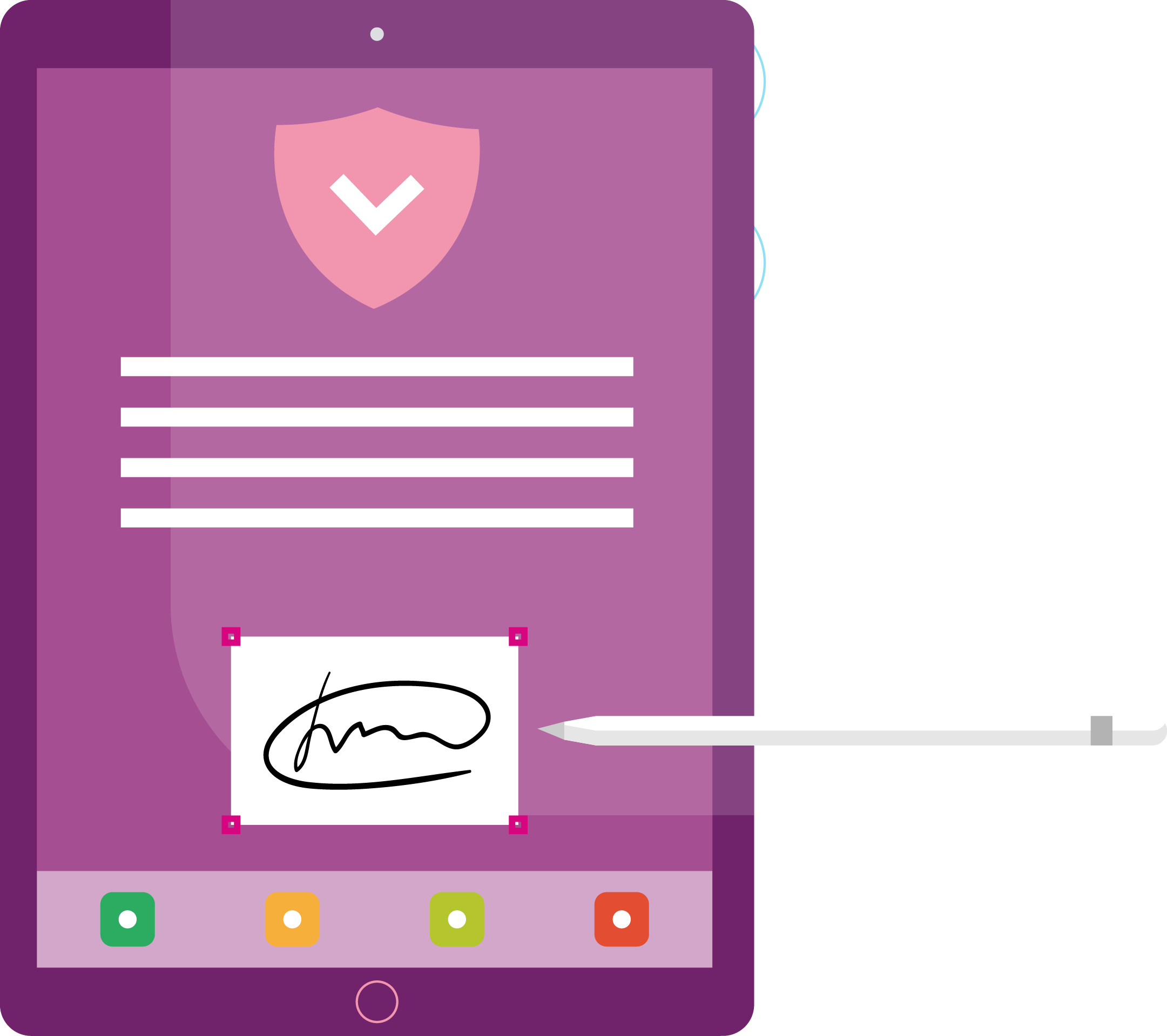 Digital Contract Tablet Digital Contract Tablet